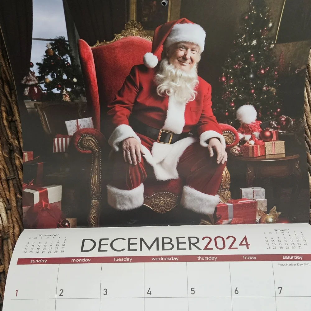 2024 Trump Calendar, What a Year!! Collectible